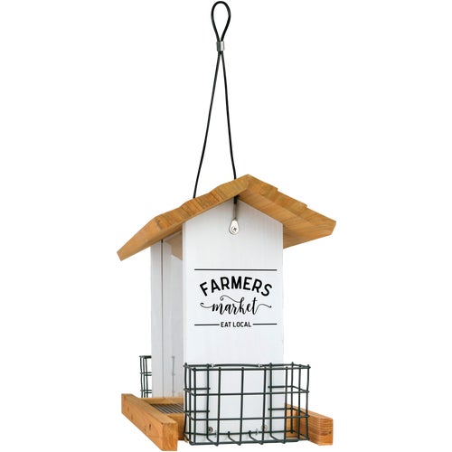 WWLF2-DECO Natures Way Farmhouse Hopper Bird Feeder