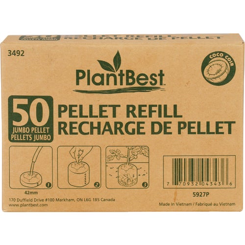 3492 PlantBest Seed Starter Coir Pellet Refill