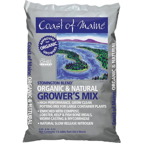 ST1500 Coast of Maine Stonington Blend Growers Mix Potting Soil