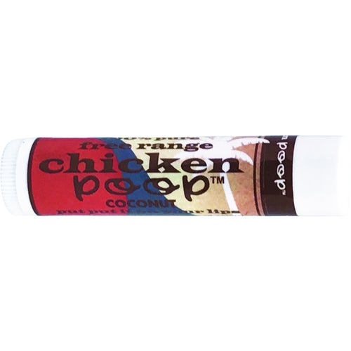 #1045 Chicken Poop Coconut Lip Balm Display