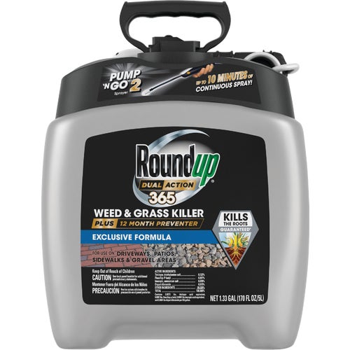 5725204 Roundup Dual Action 365 Exclusive Formula Weed & Grass Killer