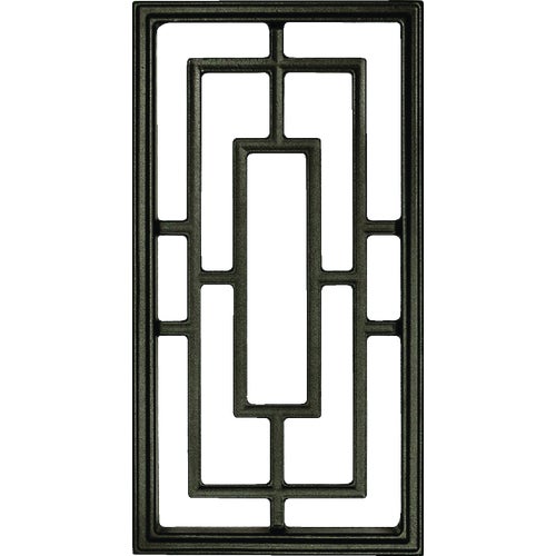 ACW57 Nuvo Iron Rectangular Decorative Gate Insert