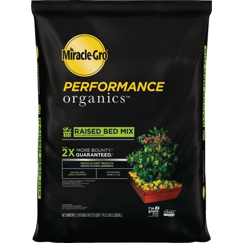 43959430 Miracle-Gro Performance Organics Raised Bed Garden Soil