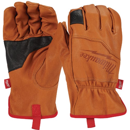 48-73-0011 Milwaukee Goatskin Leather Work Gloves