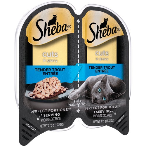 798536 Sheba Perfect Portions Cuts in Gravy Wet Cat Food