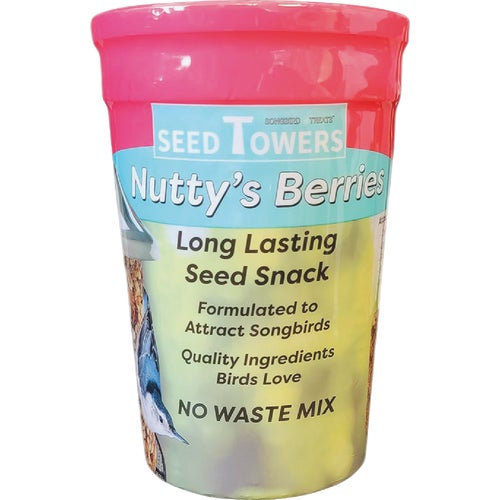 924 Wildlife Sciences Songbird Treats Nuttys Berries Seed Tower