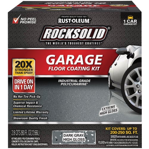 317286 Rust-Oleum RockSolid VOC Free Garage Floor Coating Kit