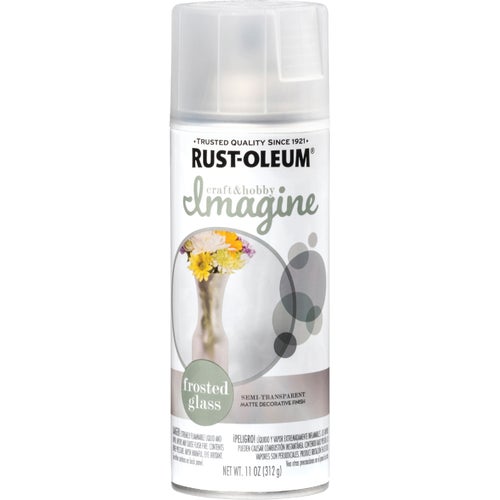 354049 Rust-Oleum Frosted Glass Craft Spray Paint