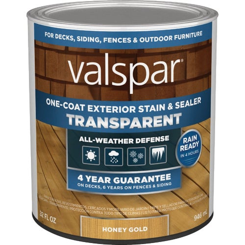 VL1028071-14 Valspar One-Coat Transparent Deck Stain