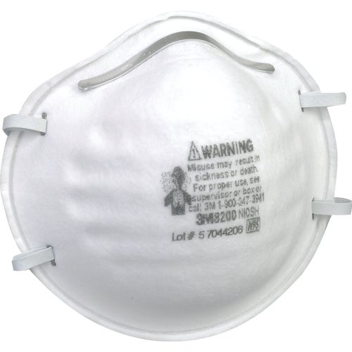 8200H20-DC 3M Sanding and Fiberglass Respirator