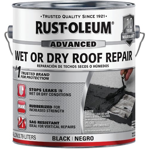 347427 Rust-Oleum Wet or Dry Roof Repair Cement & Patching Sealant