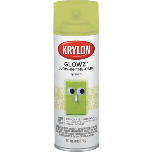 K03150007 Krylon Glowz Glow-In-The-Dark Spray Paint