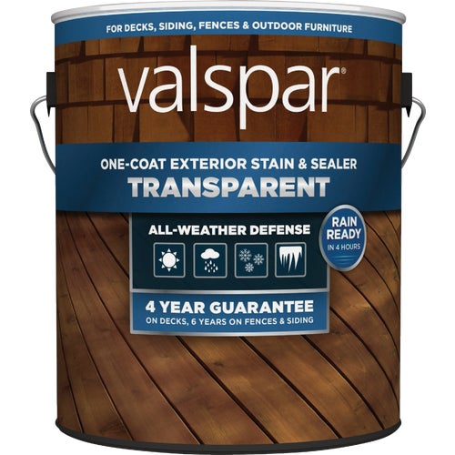 VL1028078-16 Valspar One-Coat Transparent Deck Stain