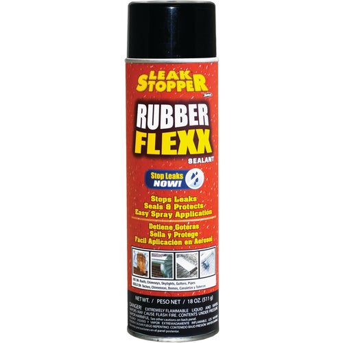 0316-GA Black Jack Leak Stopper Rubber Flexx Spray Sealant