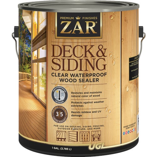 78813 Zar Deck & Siding Clear Wood Sealer