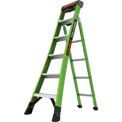 13906-002 Little Giant King Kombo 6 Ft. A-Frame/10 Ft. Extension Step Ladder