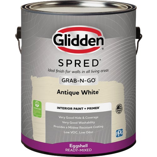 GLSIN50AW/01 Glidden Spred Interior Grab-N-Go Paint + Primer