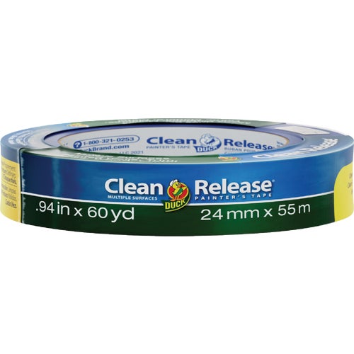 240193 Duck Brand Clean Release Blue Tape 60 Yd. Masking Tape