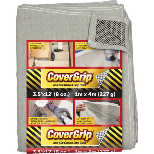 351208 CoverGrip Non-Slip Safety Canvas Drop Cloth