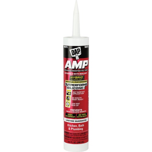 7079800762 DAP AMP Kitchen, Bath & Plumbing Sealant