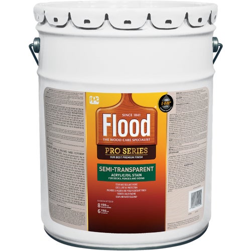 FLD802/05 Flood Pro Series Alkyd/Oil Semi-Transparent Deck, Fence and Siding Exterior Stain