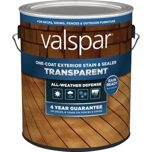 VL1028081-16 Valspar One-Coat Transparent Deck Stain