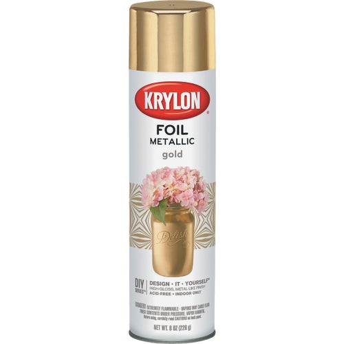 K01050007 Krylon Premium Foil Metallic Spray Paint