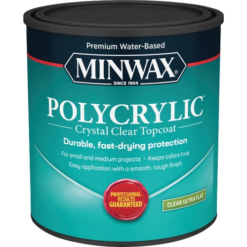 611114444 Minwax Polycrylic Water Based Protective Finish