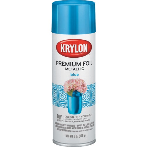 K01082000 Krylon Premium Foil Metallic Spray Paint