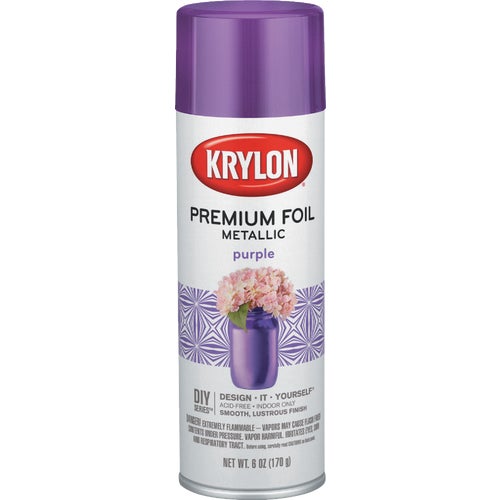 K01083000 Krylon Premium Foil Metallic Spray Paint