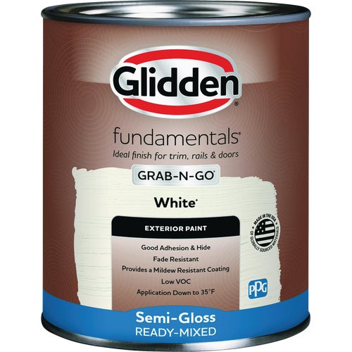 GLFEXT30WH/04 Glidden Fundamentals Grab-N-Go Exterior Paint