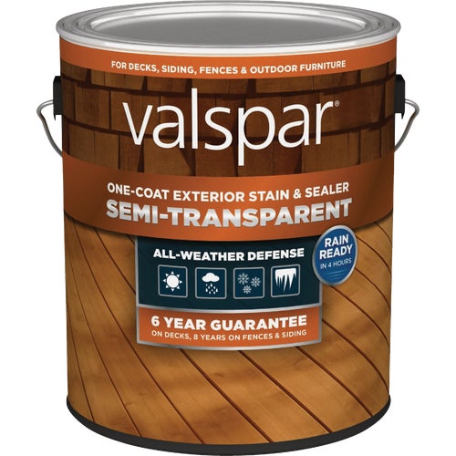 VL1028083-16 Valspar One-Coat Semi-Transparent Deck Stain