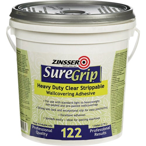 2881 Zinsser SureGrip Heavy Duty Clear Strippable Wallcovering Adhesive