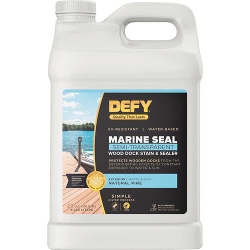 300614 Defy Marine Seal Wood Dock Stain & Sealer