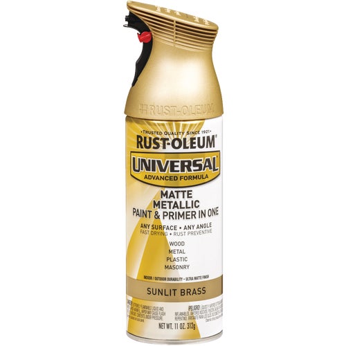 353093 Rust-Oleum Universal Metallic Spray Paint & Primer In One