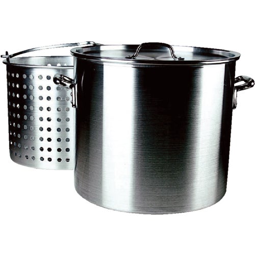 WG-RPB1060 Fleur De Lis Aluminum Stockpot