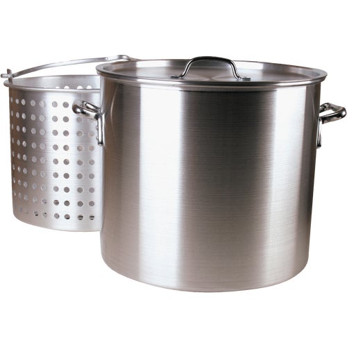 WG-RPB1100 Fleur De Lis Aluminum Stockpot