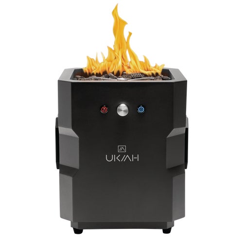 TK-1044-T2BLK Ukiah Tailgater II Fire Pit