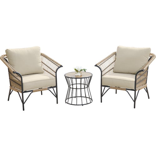 J2D-C0054-SET Outdoor Expressions Brentwood Chat Set