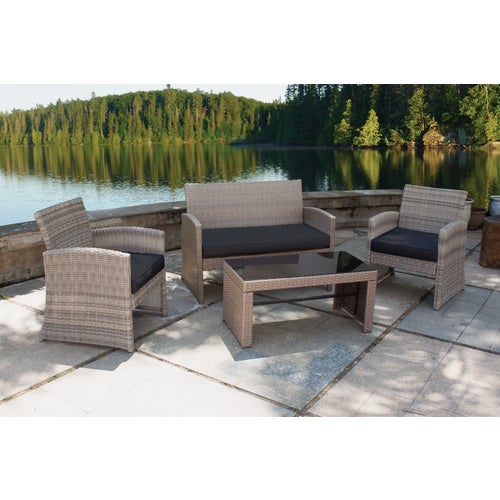 DPS0301044413 Outdoor Expressions Modena 4-Piece Chat Set