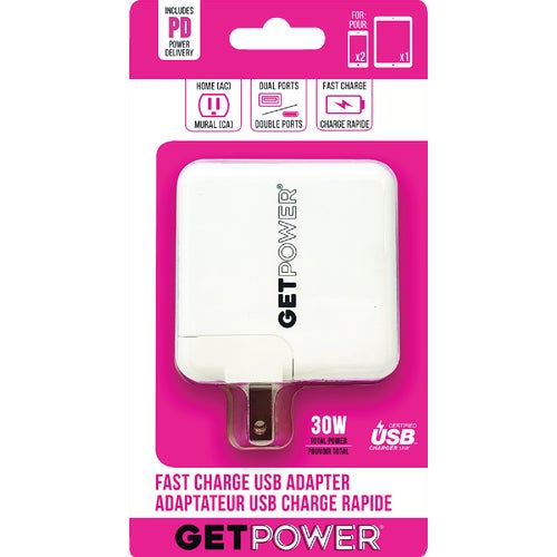 GP-AC2USB-PD GetPower Power Delivery USB Charger