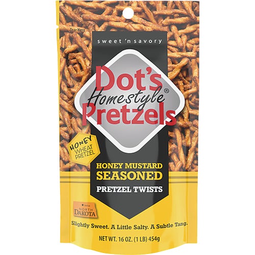 57216 Dots Honey Mustard Pretzels