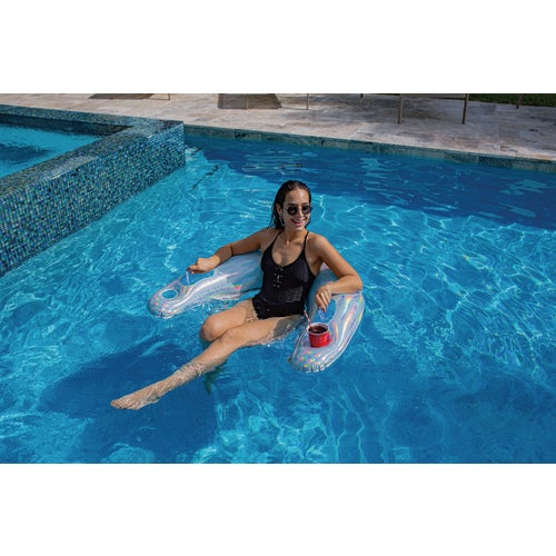 PC2402HG PoolCandy Holographic Sun Chair Pool Float