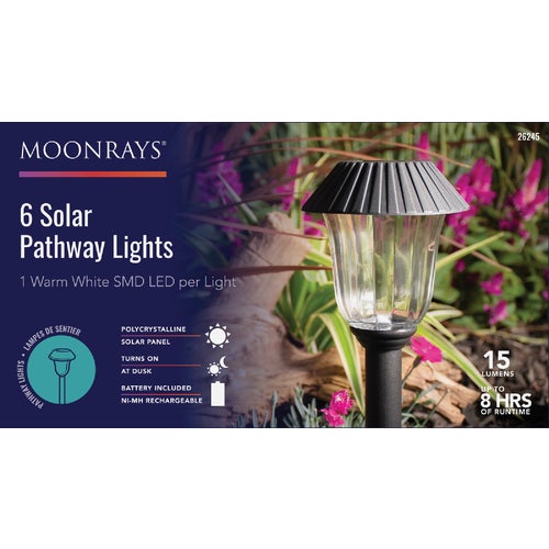 26245 Moonrays Solar Stake Light Set