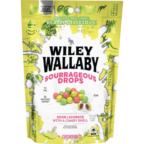 KEC20649 Wiley Wallaby Australian Style Licorice