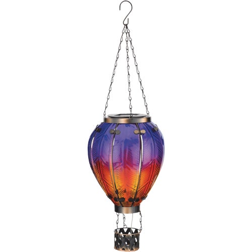 12764 Regal Art & Gift Hot Air Balloon Hanging Solar Light