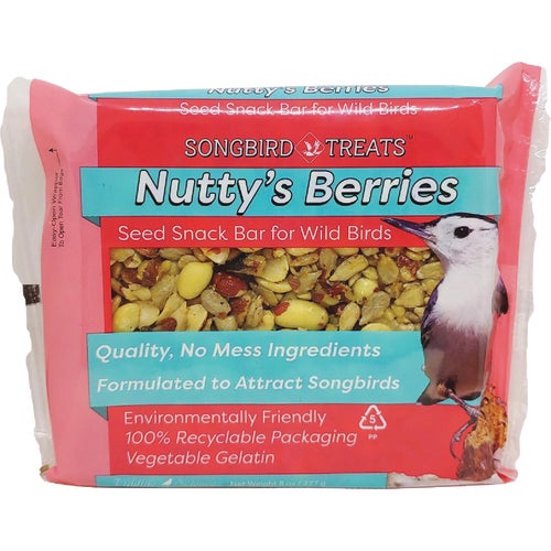 914 Wildlife Sciences Songbird Treats Nuttys Berries Bird Seed Cake