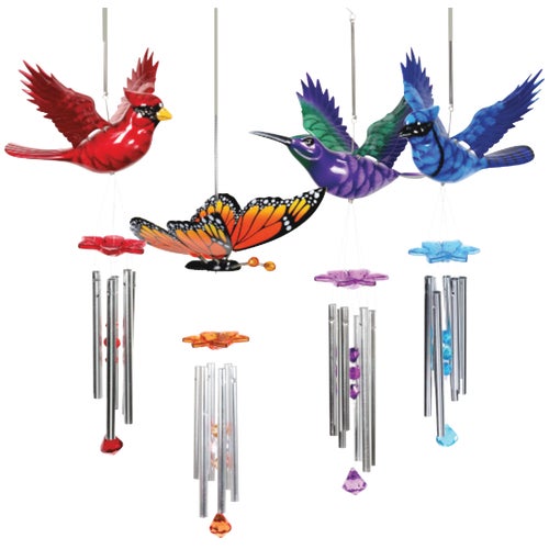 81103 Exhart WindyWings Bird Wind Chime Assortment