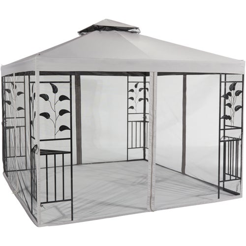 TJSG-127-4*4 Outdoor Expressions Steel Gazebo with Sides