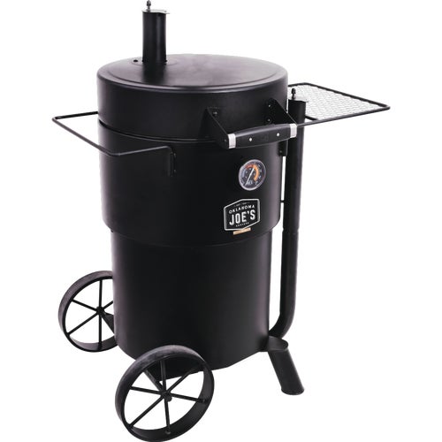 19202089 Oklahoma Joes Bronco Drum Charcoal Smoker